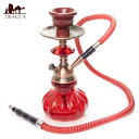 シーシャ(水タバコ)赤 【約25cm】 / 水パイプ 水煙管 フッカー ナルギレ フレーバー シーシャの炭 shisha hookha 即納 エスニック インド アジア 雑貨【レビューで500円クーポン プレゼント】