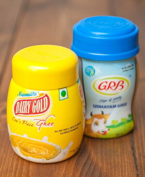 ギー ghee【Dairy Gold】200ml / ギーバター ギーオイル アーユルヴェーダ 万能オイル Gold(デイリーゴールド) インド スパイス アジアン食品 エスニック食材