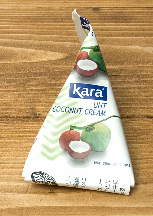 ココナッツクリーム 3個パック 65ml×3個入 【Kara】 / インドネシア料理 タイ料理 ココナッツミルク あす楽