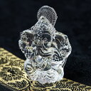 インドの神様 ガラス製ペーパーウェイト〔6.5cm×5cm〕 ガネーシャ / 文鎮 神様像 ヒンドゥー教 インド神様 インドの神様像 置物 エスニック アジア ...