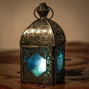 モロッコスタイルの透かし彫りキャ