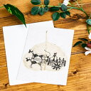 インドの押し葉メッセージカード&封筒セット GREETING CARD / チマンラール Chimanlals レターセット ステーショナリー 文房具 チマンラールのレターセット 便箋 エスニック アジア 雑貨