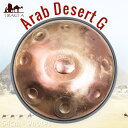 【送料無料】 ハンドパン Arab Desert G【54cm 9notes】 ソフトケース付属 / スチールパン 打楽器 パーカッション ハングドラム 民族楽...