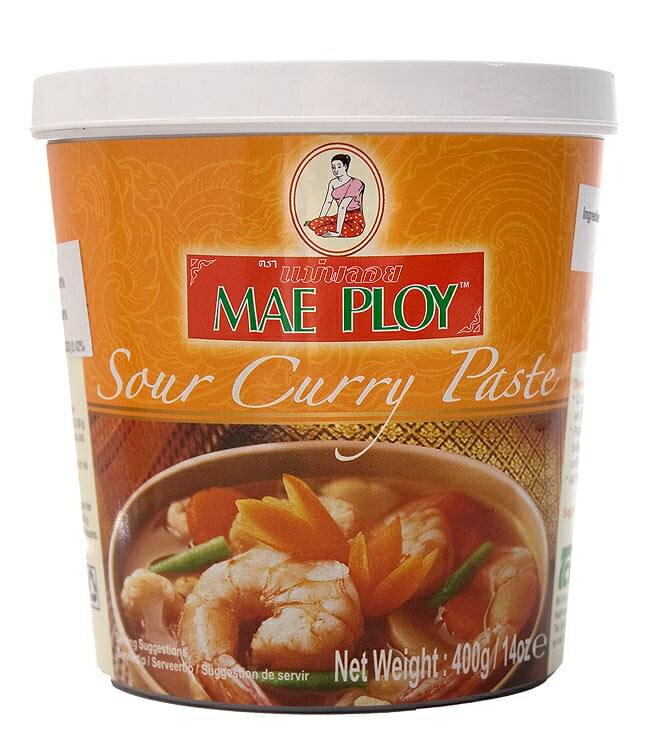 サワー カレー ペースト 400g 〔MAE PLOY〕 / タイ料理 タイカレー 料理の素 サワーカレー PLOY（メープロイ） タイのブランド インド レトルト アジアン食品 エスニック食材