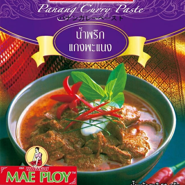 パナンカレーペースト 50g 〔MAE PLOY〕 / タイ料理 タイカレー 料理の素 PLOY（メープロイ） ココナッツ エスニック料理 ココナッツオイル アジアン食品 エスニック食材