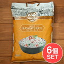 【送料無料】 【6個セット】バスマティライス 5kg Basmati Rice 【RAJ】 / インドのお米 インド料理 パキスタン ビリヤニ 麺類 ライスペー...