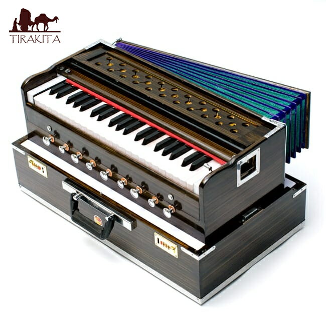 【送料無料】 【Kartar Music House社製】ポップアップハルモニウム / Harmonium ピアノ インド 楽器 鍵盤楽器 民族…