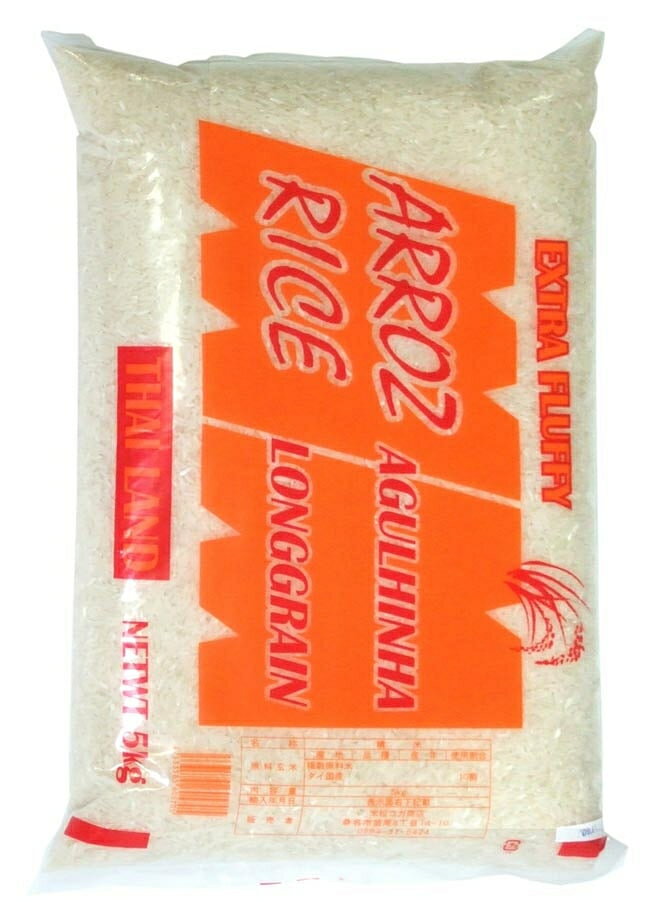 タイ米 5Kg Thai Rice  / タイ料理 5kg NO BRAND 麺類 ライスペーパー 粉 豆 アジアン食品 エスニック食材