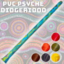 【送料無料】 PVC製サイケデリックディジュリドゥ 130cm / オーストラリア インドネシア 楽器 管楽器 民族楽器 アボリジニ ディジリドゥ インド楽器 ...