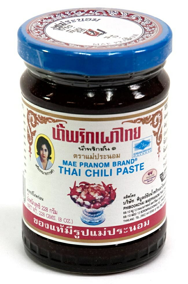 タイチリペースト メーパノム 瓶 Sサイズ 228g / MAE PRANOM（メーパノム） タイの食品 食材 一覧 アジアン食品 エスニック食材