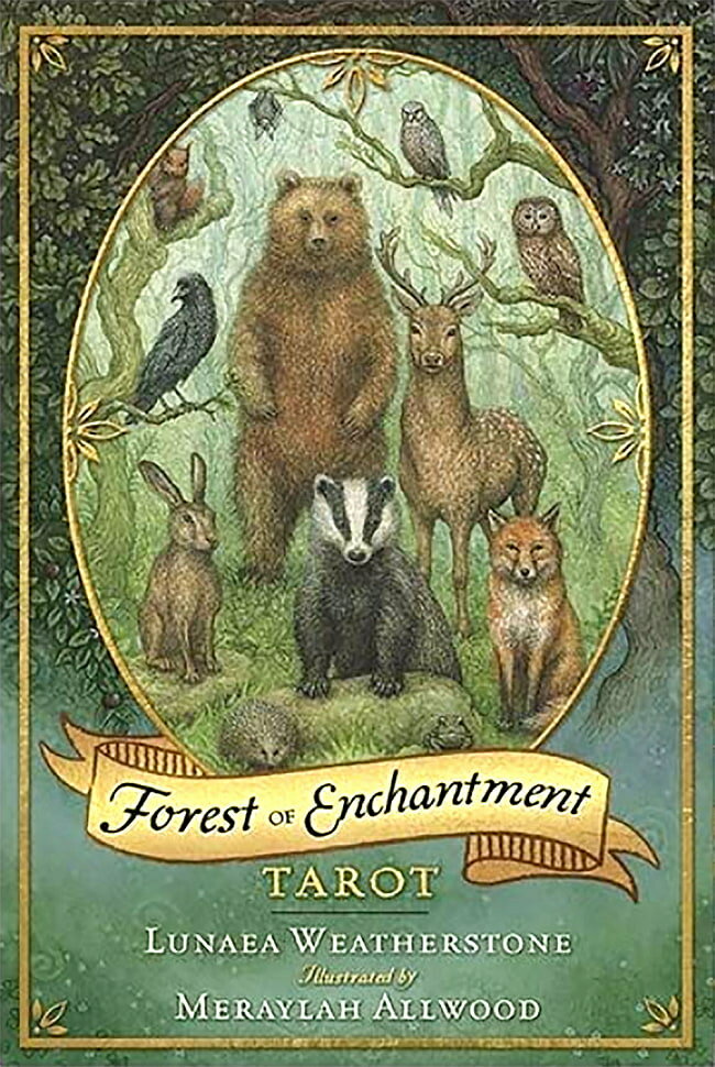  フォレストオブエンチャントメントタロット Forest OF Enchantment TAROT / オラクルカード 占い カード占い LLEWELLYN Bools 占術関連全部見る ルノルマン コーヒーカード インド 本 印刷物 ステッカー ポストカード ポスター