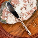 カッパープレートのテーブルナイフ 18cm / バターナイフ インド 食器 カトラリー デザートスプーン 箸とスプーン アジア 箸置き フォーク アジアン食品 エスニック食材