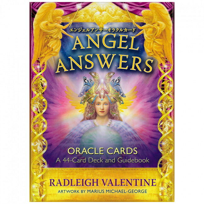 【送料無料】 エンジェルアンサーオラクルカード Angel Answer Oracle Card / 占い カード占い タロット ライトワークス 占術関連全部見る ルノルマン コーヒーカード インド 本 印刷物 ステッカー ポストカード ポスター