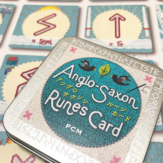 アングロサクソン ルーンカード anglo saxon rune cards / オラクルカード 占い カード占い タロット FCM 占術関連全部見る ルノルマン コーヒーカード インド 本 印刷物 ステッカー ポストカード ポスター