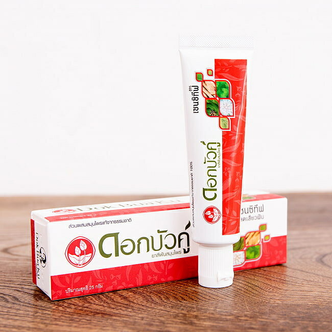 Dok Bua Ku ϡХ ȥڡ 󥷥ƥ SENSITIVE HERBAL TOOTHPASTE 25g / ᤭ʴ...