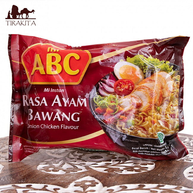 RASA AYAM BAWANG アヤムバワン味ラーメン ABC Ayam Bawang / インドネシア料理 インスタント麺 ハラル ABC(エービーシー) 新入荷 再入荷 お買い得 お試し 食品 食材 まとめ買い アジアン食品 エスニック食材