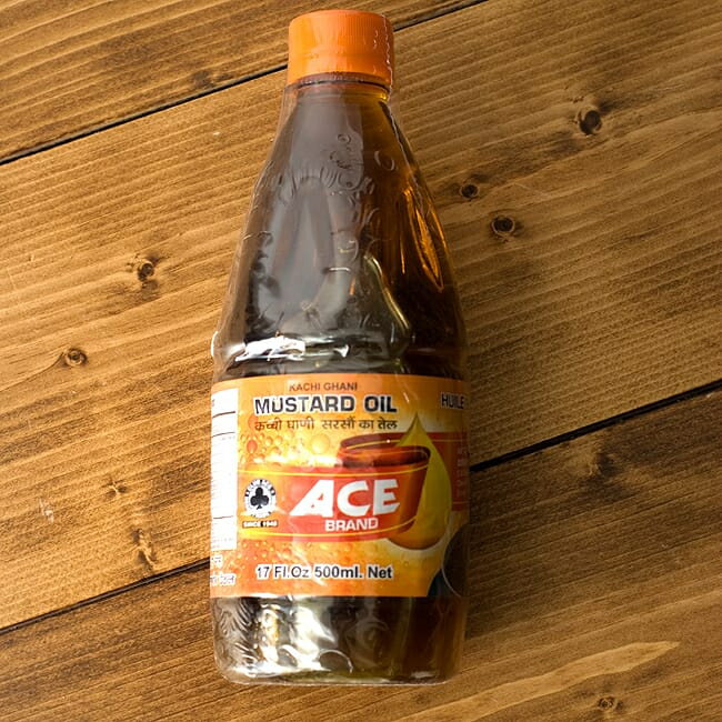 マスタード オイル Mustard Oil 500ml 【ACE】 / マスタードオイル インド料理 Ashok Mills（アショーク ミルズ） ギー スパイス アジアン食品 エスニック食材