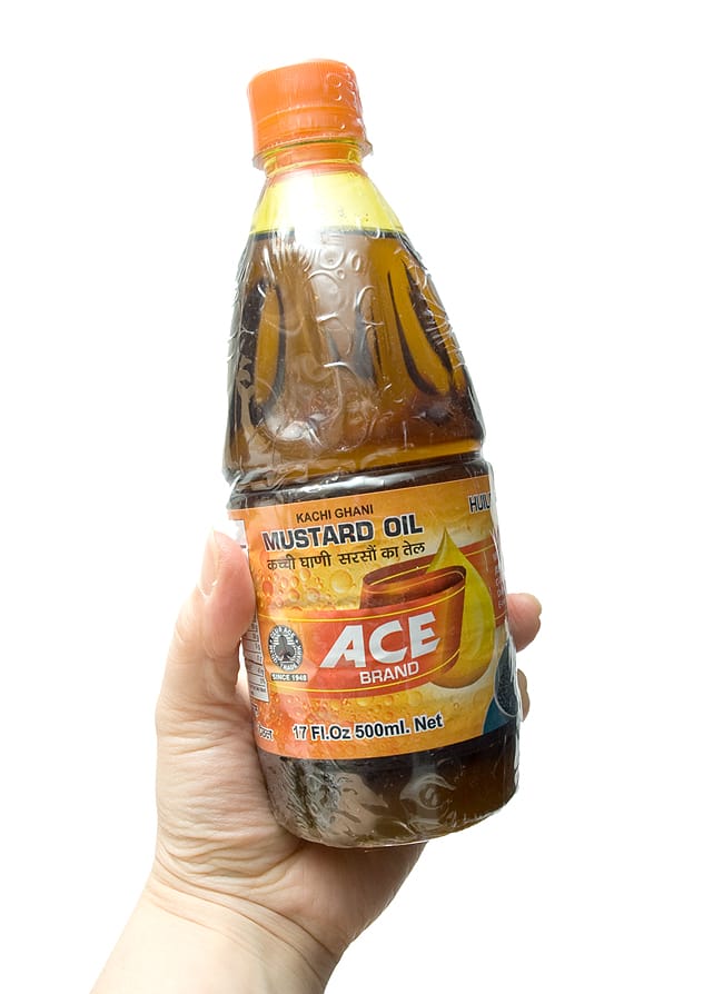 マスタード オイル Mustard Oil 500ml 【ACE】 / マスタードオイル インド料理 Ashok Mills（アショーク ミルズ） ギー スパイス アジアン食品 エスニック食材