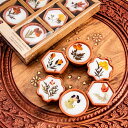 Cottage フレグランスキャンドル 6個 ギフトセット / プレゼント 手土産 ろうそく 香り お香 COTTAGE(コテージ) アロマキャンドル インセン...
