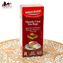 【WAGH BAKRI】マサラチャイ ティーバッグ Masala Chai Tea Bags / インドのお茶 チャイ用 茶葉 CTC Wagh Bakri（ワグバクリ） インド紅茶 ティー類 インスタント チャイスパイス アジアン食品 エスニック食材