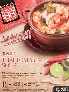  ȥॹ THAI TOM YUM SOUP 270g KITCHEN88 /  ȥ ȥ९ TOMYUM Υ (å ϥϥ) ȥȥ졼/ûĴ̣   ˥å