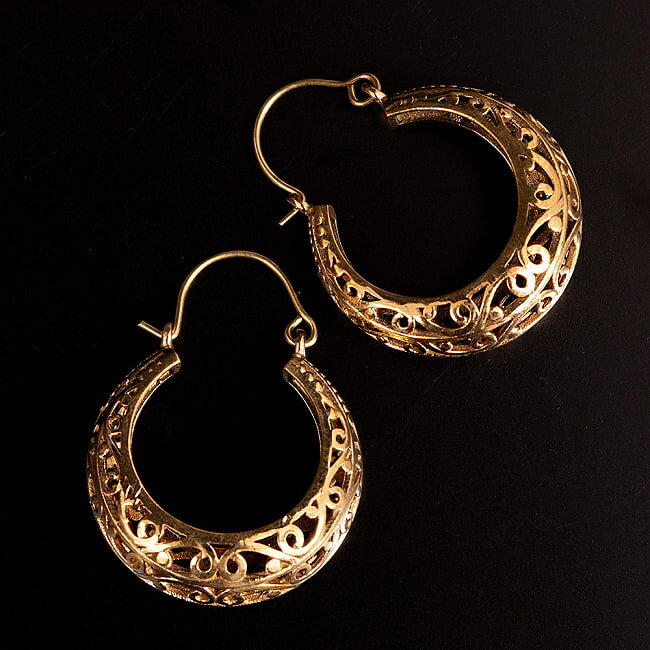 インドの伝統 ゴールドピアス サークル / アクセ インド伝統 エスニック アジア アクセサリー アンクレ..