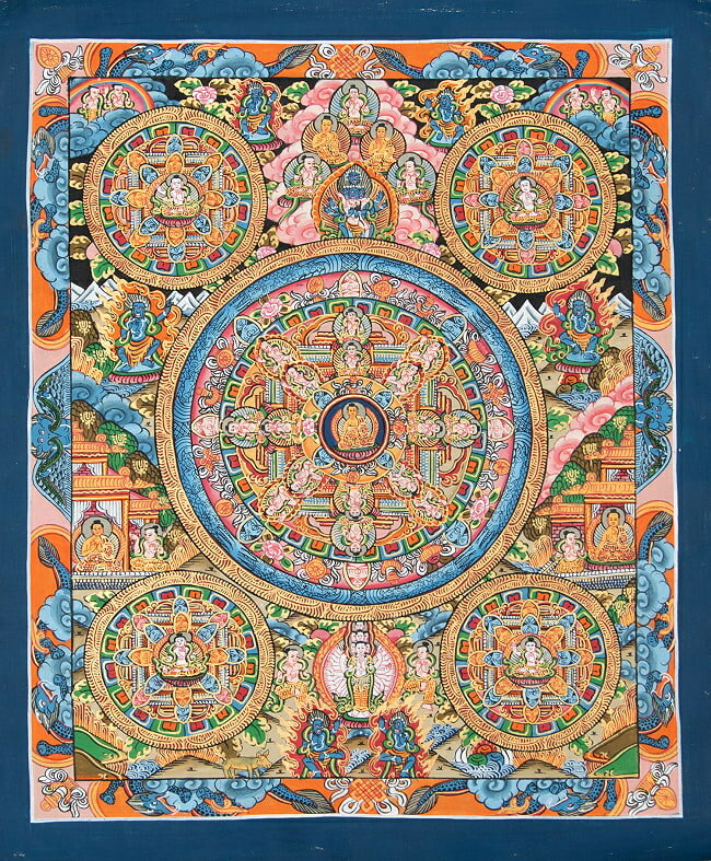 楽天市場】チベット仏教 曼荼羅(絵画|アート・美術品・骨董品 楽天市場】チベット仏教 曼荼羅(絵画|アート・美術品・骨董品
