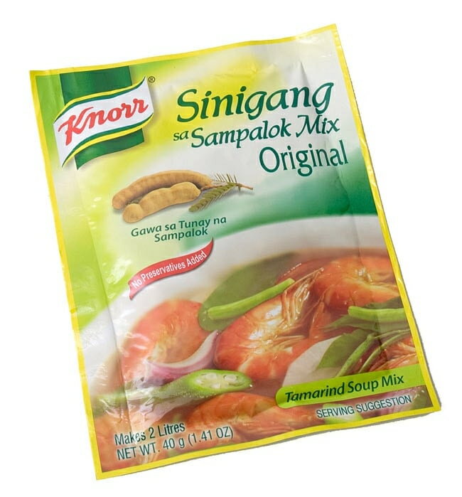 フィリピン料理 シニガン サンパロック オリジナルの素 Sinigang Sa Sampalok Original【Knorr】 / シニガンスープ タマリンド 料理の素 フィリピン食材 Knorr クノール 冬☆あったかいエスニッ…