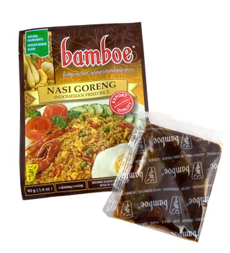 ナシゴレン ナシゴレンの素 NASI GORENG 【bamboe】 インドネシア料理 bamboe（バンブー） ハラル HALAL Halal はらる / あす楽