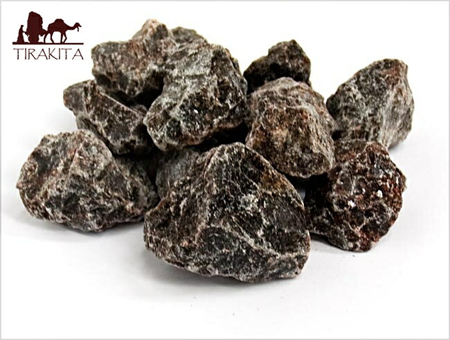 【食用】ブラック岩塩 ブロック(100G) / ヒマラヤ TIRAKITA ネパール ブラックソルト アジアン食品 エスニック食材