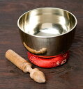 【送料無料】 高音質シンプルシンギングボウル 14.7cm / シンギングボール Singing Bowl ネパール 楽器 打楽器 民族…