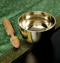 【送料無料】 高音質シンプルシンギングボウル 13cm / シンギングボール Singing Bowl ネパール 楽器 打楽器 民族楽…