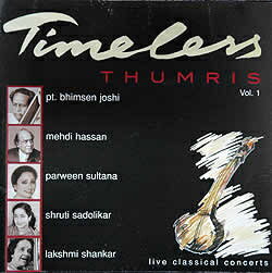 Timeless Thumris Vol.1 / Sony インド古典声楽 インド音楽CD ボーカル 民族音楽