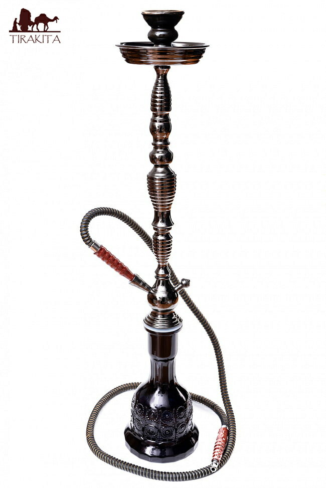  シーシャ(水タバコ) 黒 / 水パイプ 水煙管 フッカー ナルギレ フレーバー シーシャの炭 shisha hookha 即納 シーシャ（水タバコ） エスニック インド アジア 雑貨