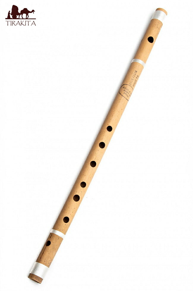 【送料無料】 バンスリ(BASS B管) / Bansli インド 管楽器 民族楽器 RIYAZ ＆ SONS SH Flute Maker インド楽器 エス…
