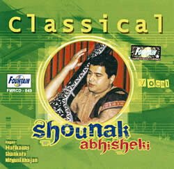 Classical Vocal Shounak Abhisheki / インド古典声楽 インド音楽CD ボーカル 民族音楽