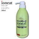 【ポイント10倍】 送料無料 イオニート トニックシャンプー 500ml 美容室専売シャンプー ノンシリコン アミノ酸シャンプー 低刺激 無添加 サロン専売 リンスの要らない メントール 爽快 サラサラ 頭皮ニオイ フケカユミ くせ毛 うねり 白髪染め ボトル 薄毛 ヘアーカラー