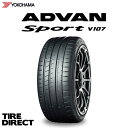 新品 ヨコハマ ADVAN Sport V107 295/35R22 108Y XL YOKOHAMA アドバン スポーツ v107 for SUV 295/35-22 夏タイヤ SUV用