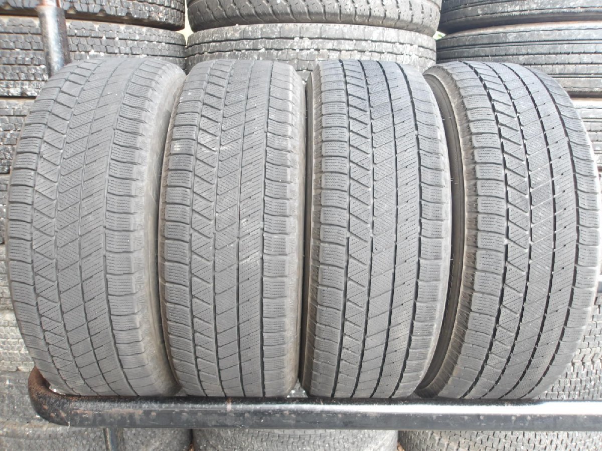 Y188 【中古】{送料無料} 185/60R15 冬4本セット スタッドレス 185/60-15 185-60-15 BRIDGESTONE BLIZZAK VRX3