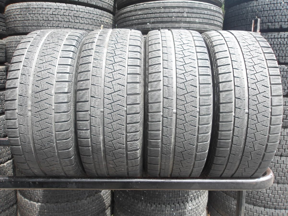 M381-2 【中古】{送料無料} 235/45R18 冬4本セット スタッドレス 98Q 235/45-18 235-45-18 ピレリ アイス アシンメトリコ