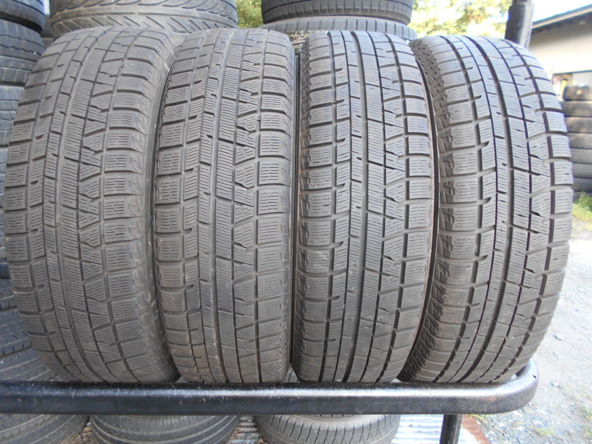 F574 【中古】{送料無料} 185/70R14 冬4本セット スタッドレス 185/70-14 185-70-14 YOKOHAMA iceGUARD iG50