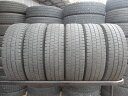 Q86-9 【中古】{送料無料} 205/75R16 冬6本 スタッドレス LT 113/111N 205/75-16 205-75-16 ダンロップ ウィンタ...