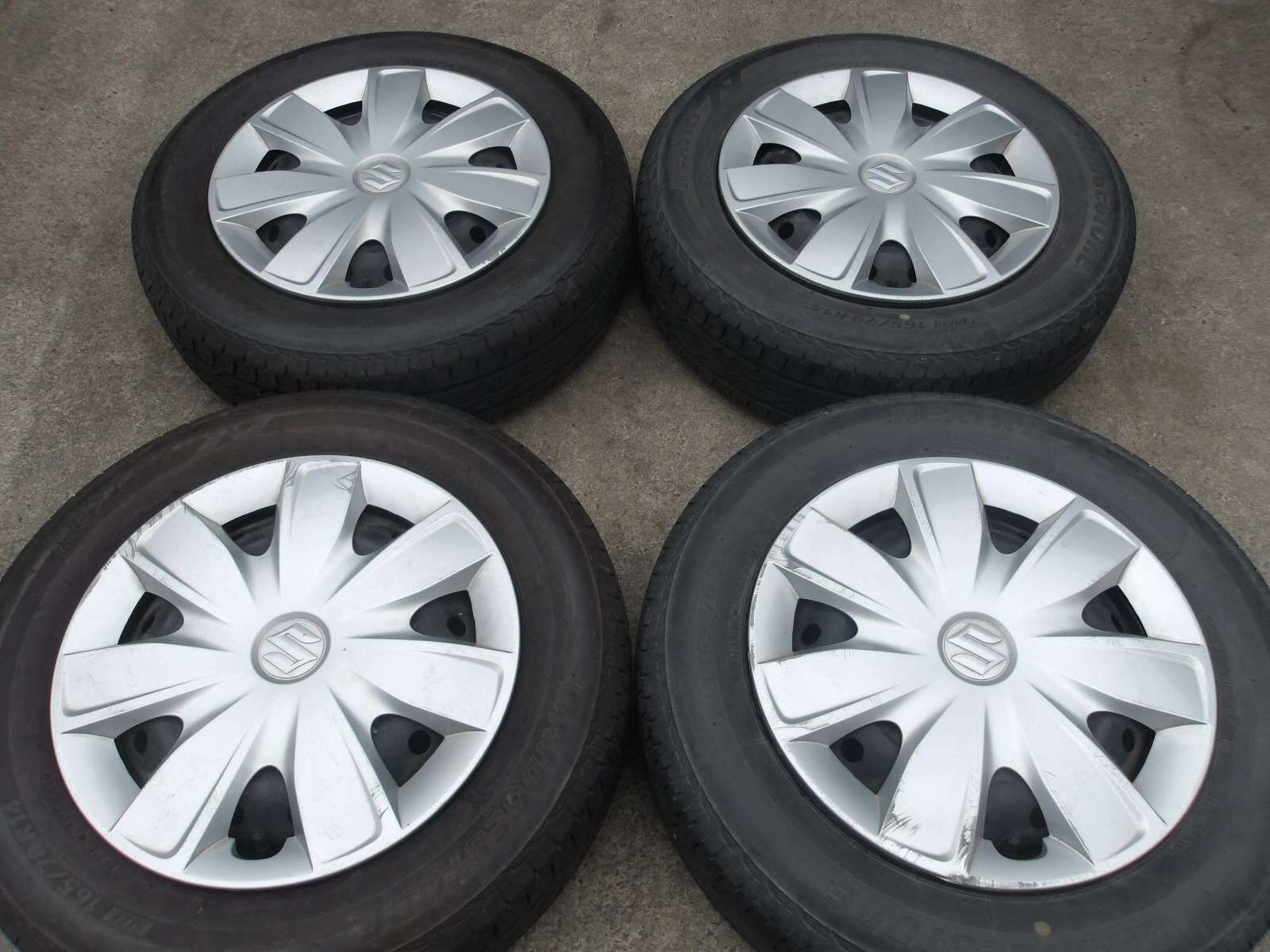 楽天市場】165/70r14 タイヤ ホイールセット 中古(車用品 楽天市場】165/70r14 タイヤ ホイールセット 中古(車用品
