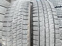 L118-3 【中古】{送料無料} 165/65R15 冬2本セット スタッドレス 165/65-15 165-65-15 ブリヂストン ブリザック VRX2