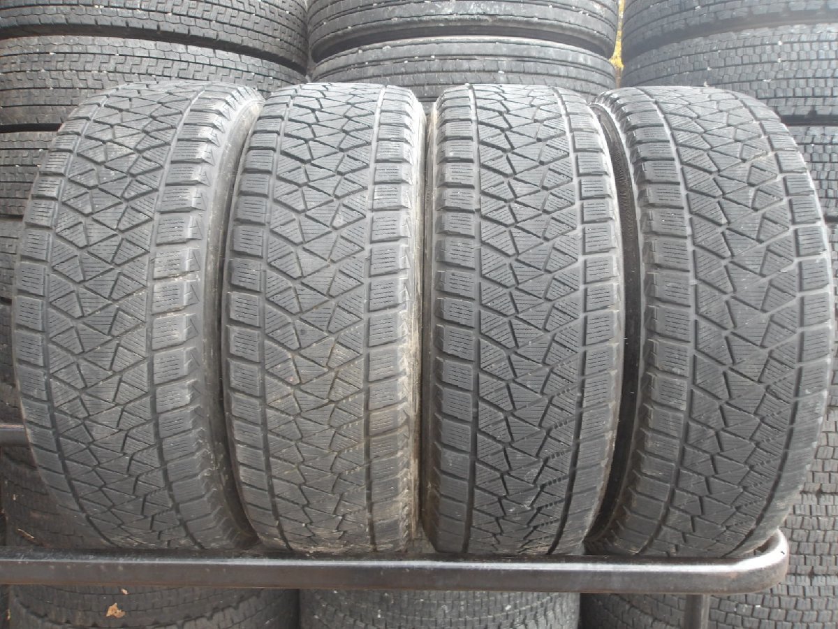 L95-5 【中古】{送料無料} 225/60R18 冬4本セット スタッドレス 225/60-18 225-60-18 ブリヂストン ブリザック DM-V2