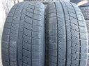 L622-6 【中古】{送料無料} 205/60R16 冬2本セット スタッドレス 205/60-16 205-60-16 ブリヂストン ブリザック VRX