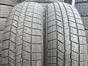 L548-3 【中古】 送料無料 165/65R15 冬2本セット スタッドレス 165/65-15 165-65-15 ダンロップ ウィンターマックス 03