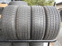 F761 【中古】　送料無料 215/65R15 冬4本セット スタッドレス 215/65-15 215-65-15 DUNLOP DSX-2