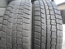 G389【中古】{送料無料} 185/65R14 冬2本セット スタッドレス 185/65-14 185-65-14 DUNLOP WINTER MAXX WM02