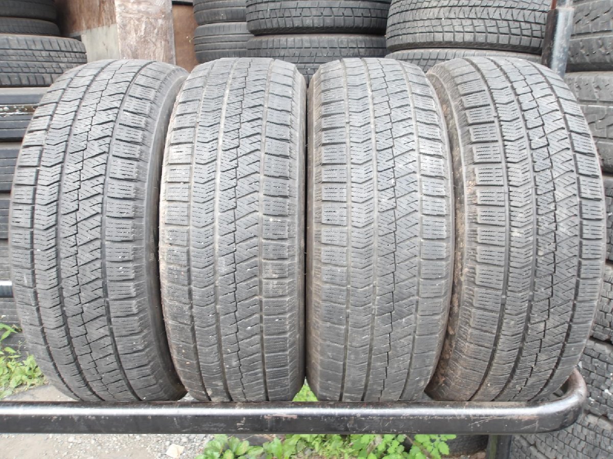 Z730 【中古】　送料無料 185/60R15 冬4本セット スタッドレス 185/60-15 185-60-15 BRIDGESTONE BLIZZAK VRX2